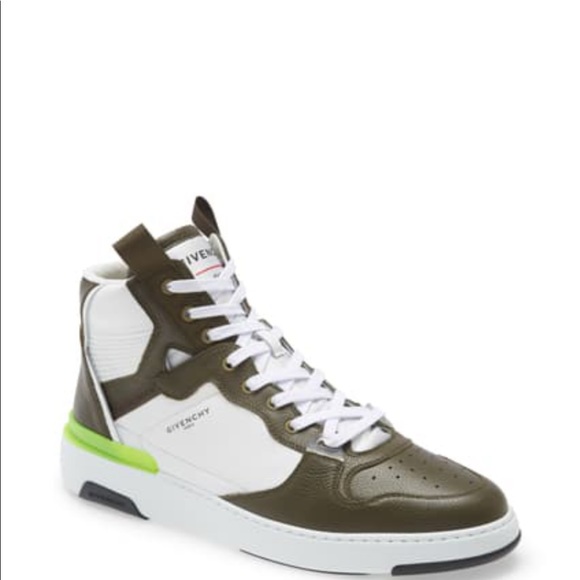 NEW 🔥 GIVENCHY Wing Mid Three-tone Sneaker - Picture 3 of 12